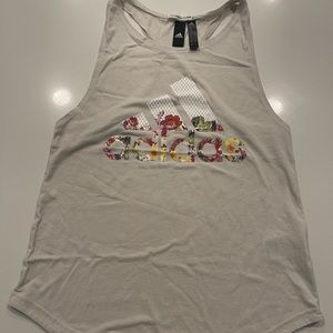 Adidas Floral Logo Tank